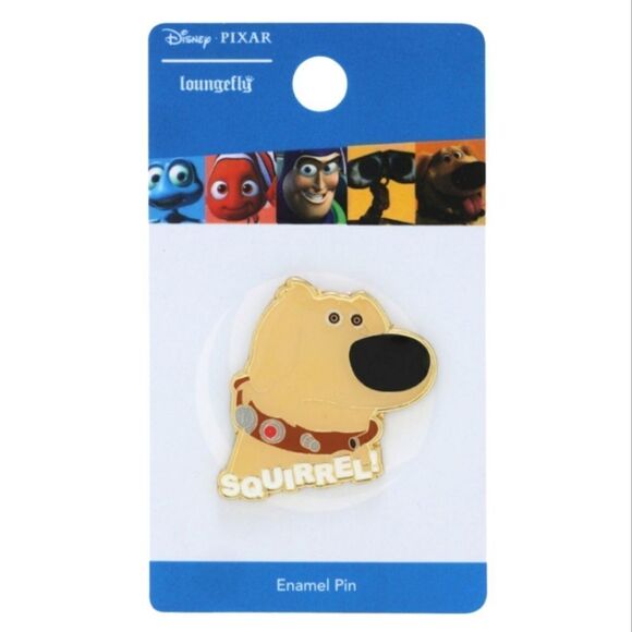 Loungefly Disney Pixar Up Dug Squirrel Enamel Pin - Picture 1 of 1